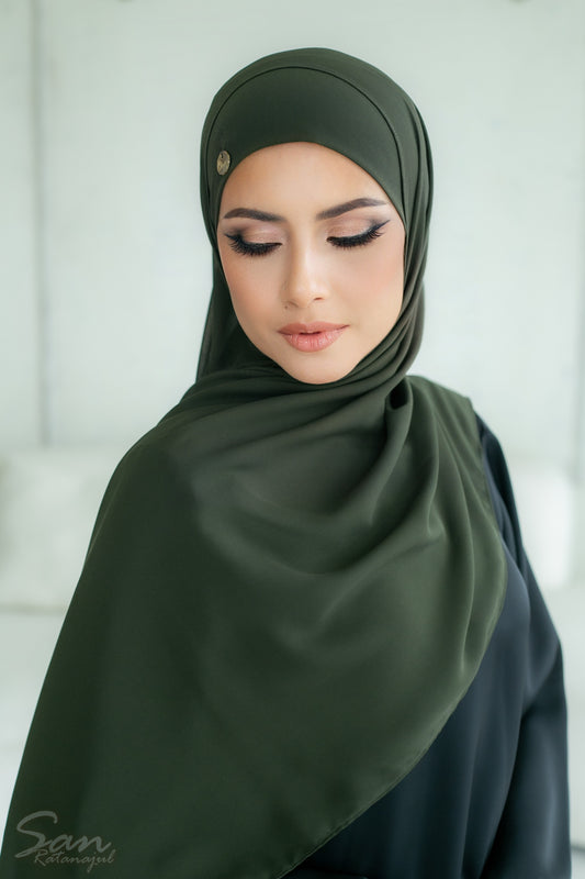 KIASO ~ Sakinah: Chiffon Matching Hijab Set