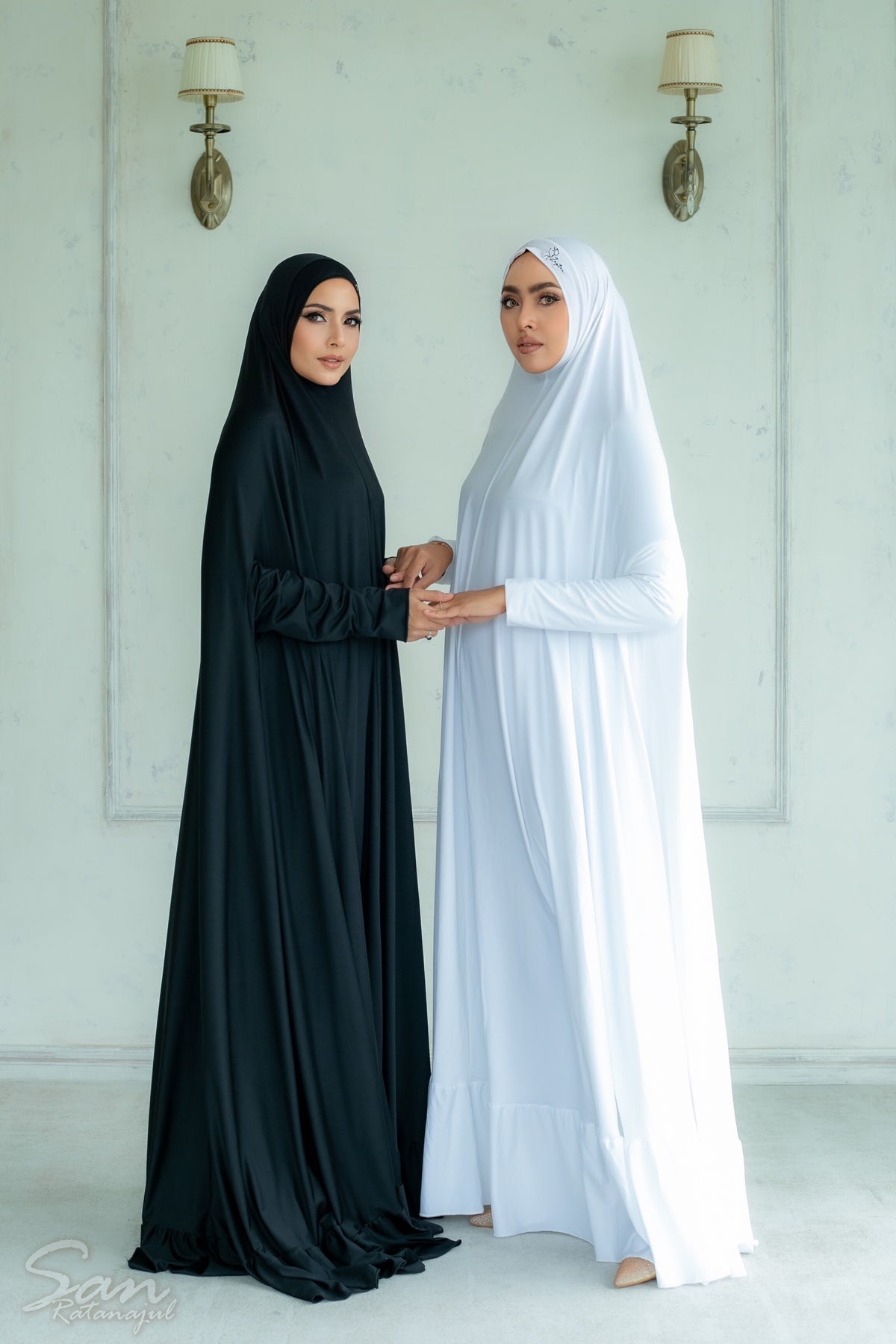 PRAYER DRESS IN WHITE