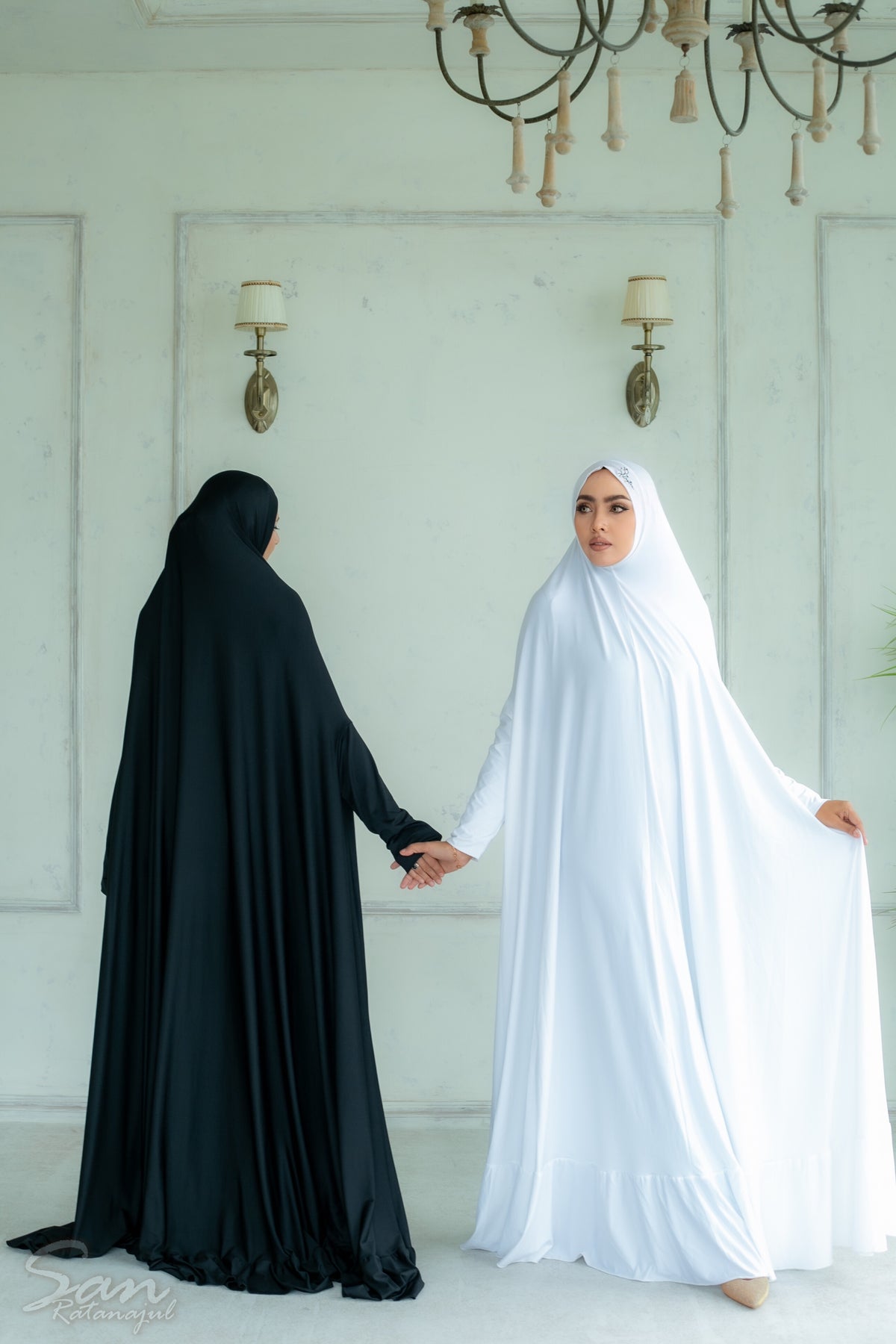 PRAYER DRESS IN WHITE