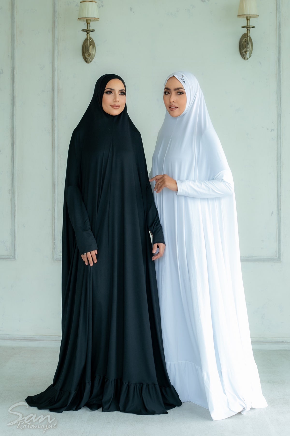 PRAYER DRESS IN WHITE