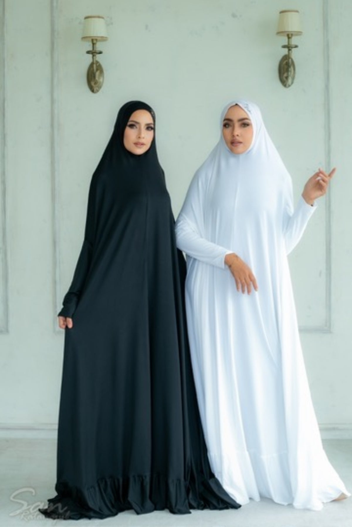 PRAYER DRESS IN WHITE